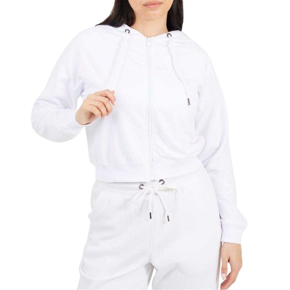 Brave Soul Womens/Ladies Full Zip Hoodie / White